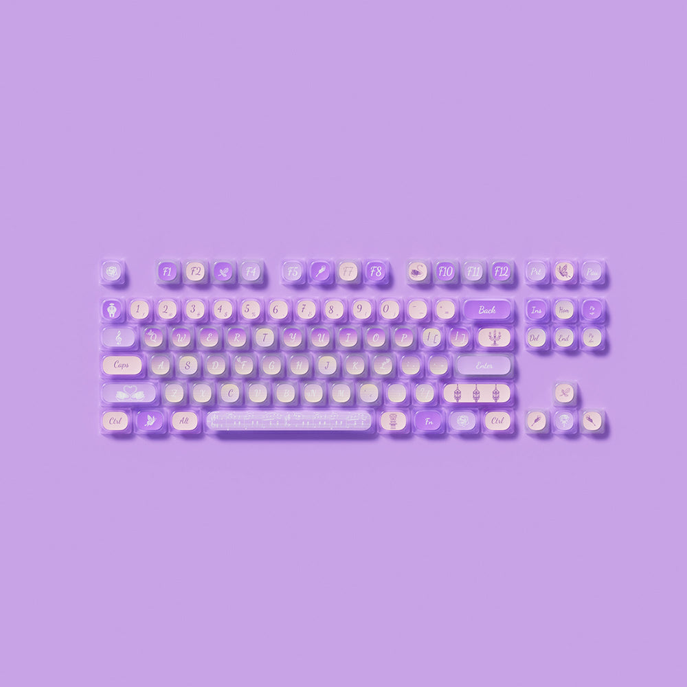 Akko Swan Sonata Pudding Keycap Set (140-key)