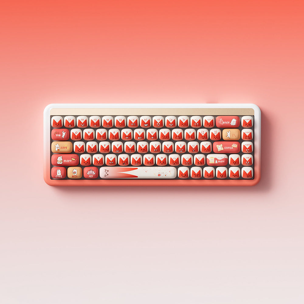 Akko Bunny Apple Keycap Set (137-key)
