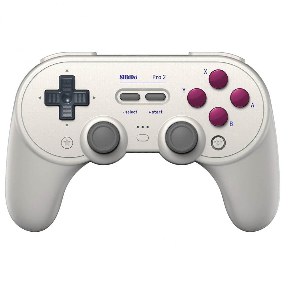 8BitDo Pro 2 Bluetooth Gaming Controller, Hall Effect Joystick, Compatible with Switch, PC, Android, Steam Deck, Apple & Raspberry Pi - G Classic Edition