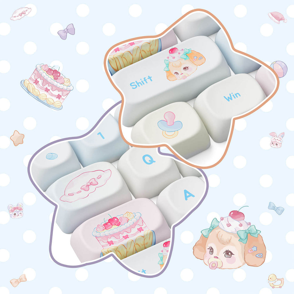 AKKO Butterfly Fantasy Keycap Set (140-key)