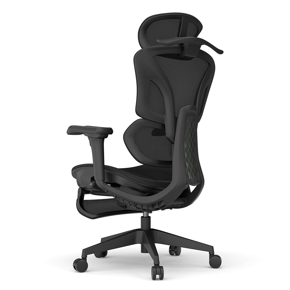 ACGAM CG-5658M Ergonomic Gaming Office Chair with 4D Adjustable Armrest, Lumbar Support, Adjustable Headrest
