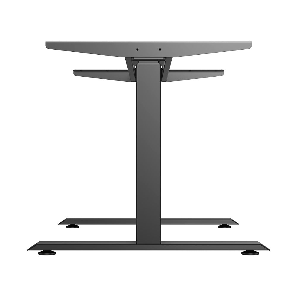 ACGAM JSZ-3 Height-Adjustable Standing Desk Frame With 2 Strong Motors, 3-Level Table Frame, Height Adjustable with 62-127cm, 3 Memory Controls, Load Capacity up to 120 KG, for Home & Office - Black Frame Only