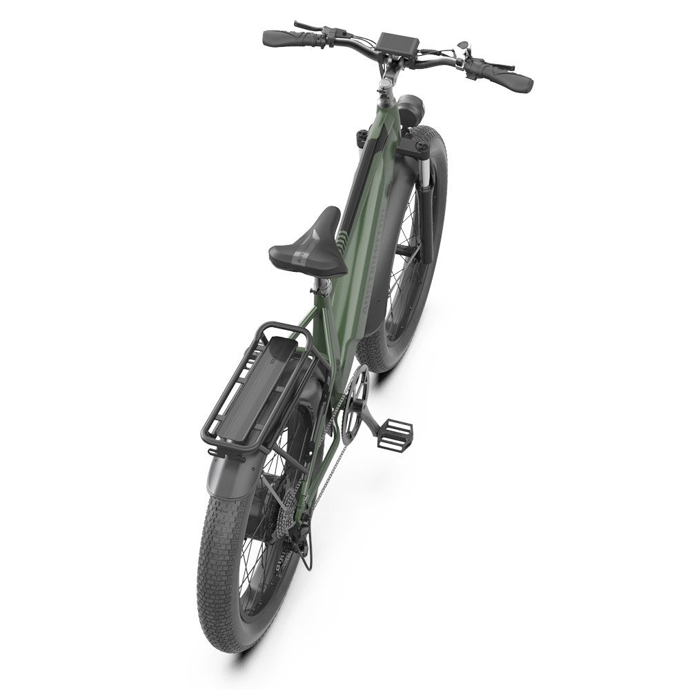 AOSTIRMOTOR KING 26*4.0'' Fat Tires 1000W Motor 48km/h Max Speed 52V 15Ah Battery 35-80km Range Shimano 7-Speed Gear