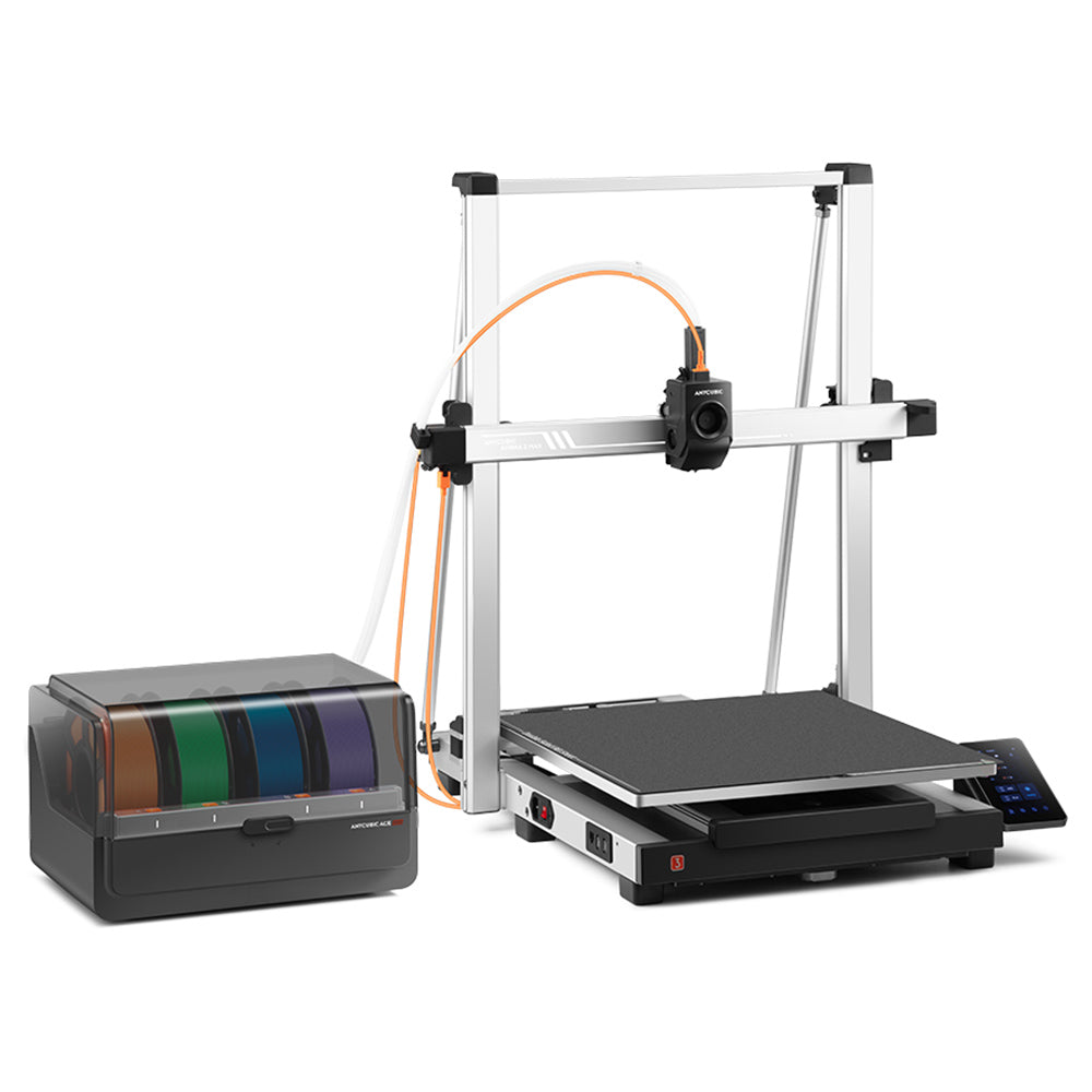 Anycubic Kobra 3 Max Combo, Up to 8-Color Printing, ACE Pro Color Engine, 600mm/s High-Speed Print, Auto-Leveling & Anti-Step Lost, 420*420*500mm