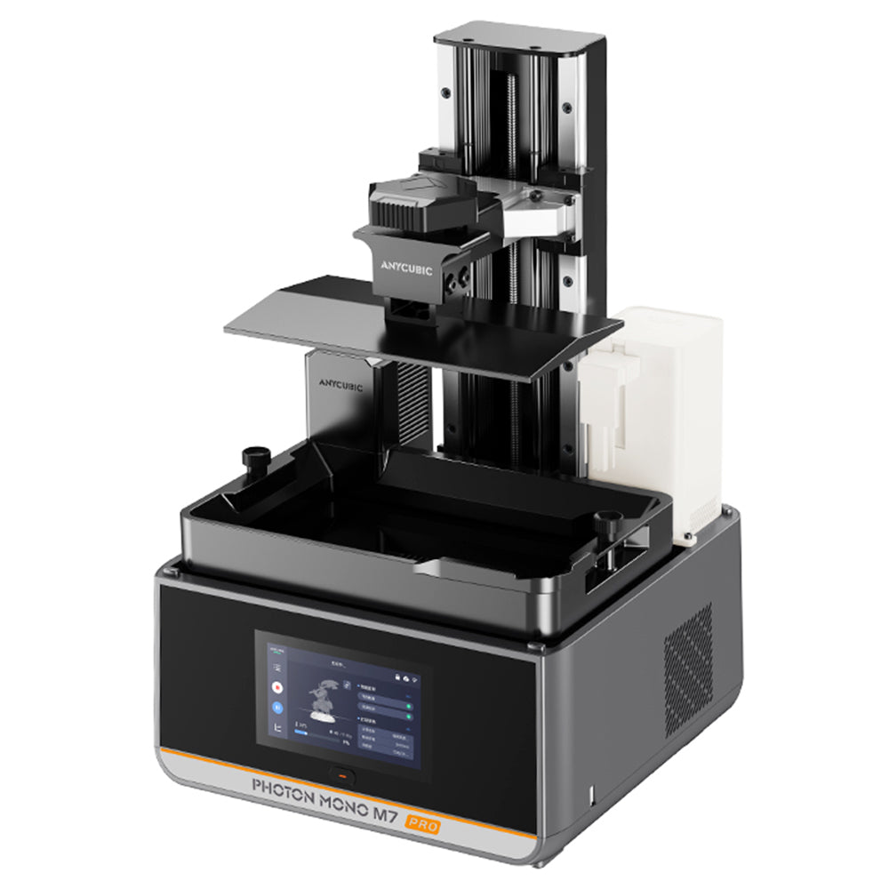 Anycubic Photon Mono M7 Pro Resin 3D Printer, 14K COB LighTurbo 3.0 Source, 10.1" Mono LCD, 0.1mm Layer Height, 170mm/h Print Speed, Auto-Adaptive, Auto Resin Refill, Dynamic Temp-Control Resin Vat, Leveling-free, 223*126*230mm