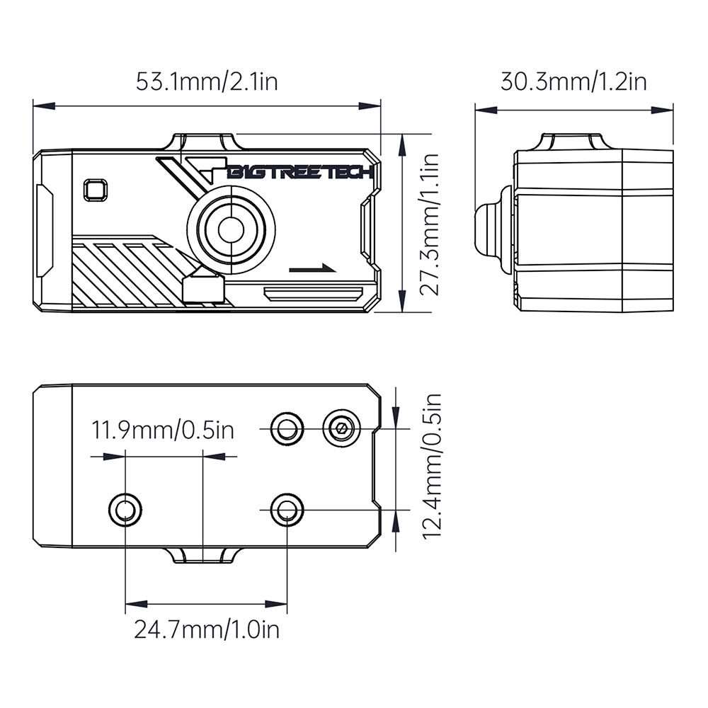 BIGTREETECH SFS V2.0 Smart Filament Sensor