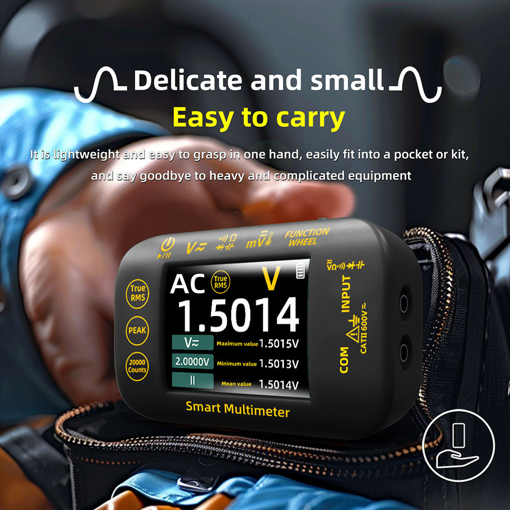 BSIDE S40 Digital Photovoltaic Multimeter, 2.8inch HD Color Screen, High Precision, High Voltage 1000V, Electrical Maintenance
