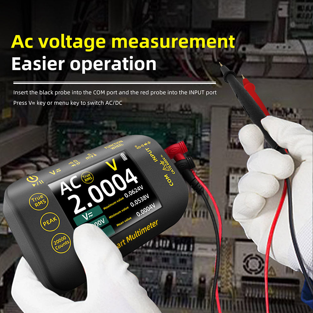 BSIDE S40 Digital Photovoltaic Multimeter, 2.8inch HD Color Screen, High Precision, High Voltage 1000V, Electrical Maintenance