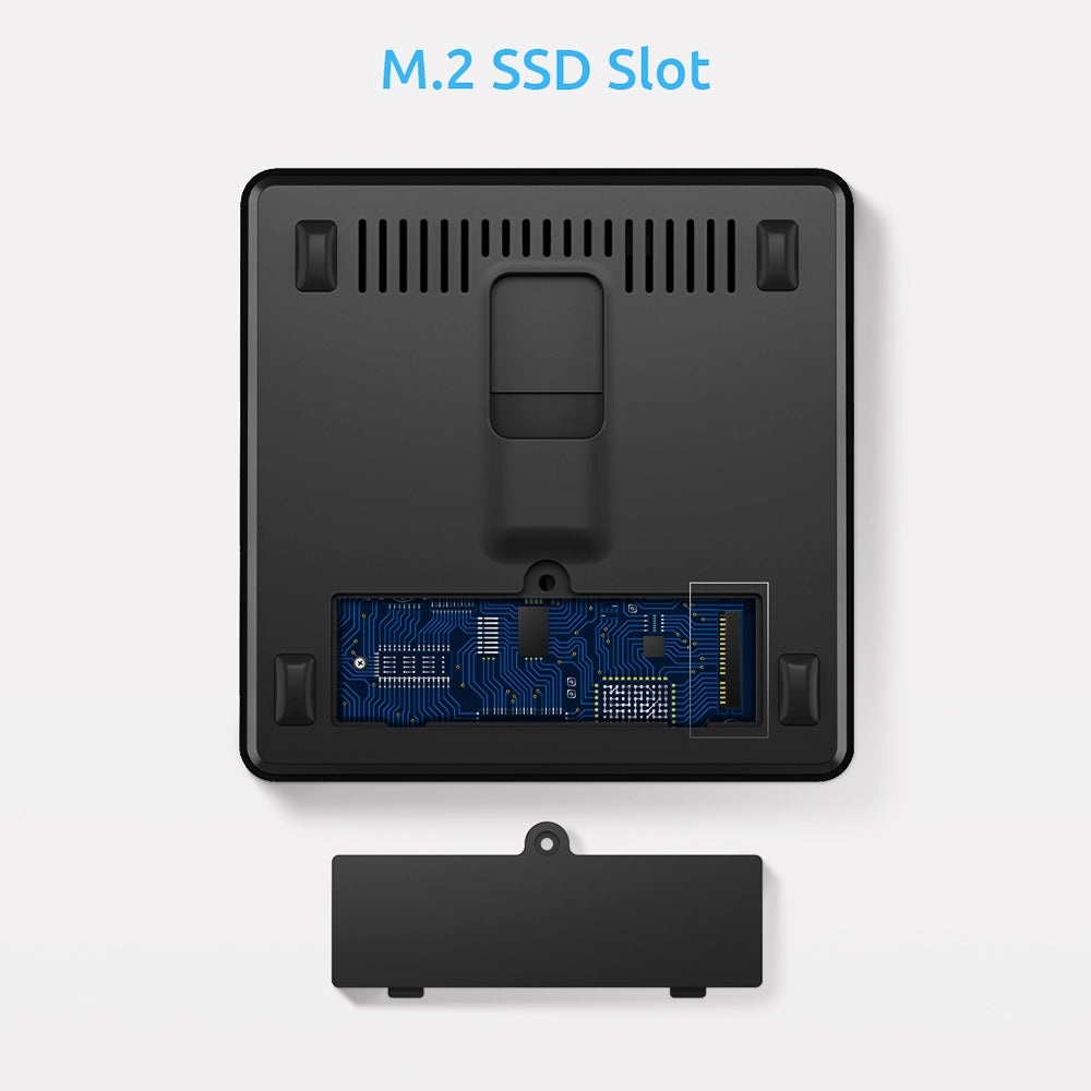 BMAX B1 Pro Mini PC Intel Gemini Lake N4000 Up to 2.6 GHz Windows 11 8GB RAM 128GB SSD 2.4G/5G Dual Band WiFi Bluetooth 4.2 - EU