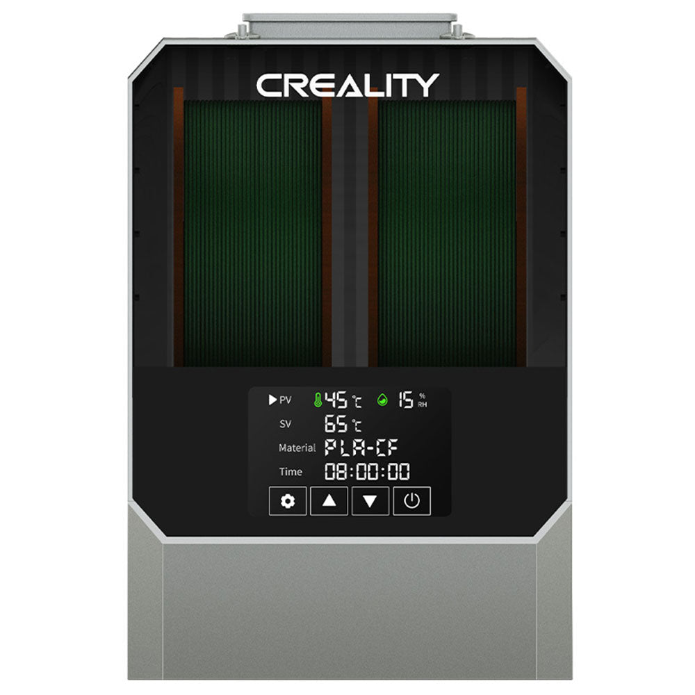 Creality Space Pi Plus Filament Dryer Box, 2 Rolls Capacity, PTC 360 Degrees Hot-Air Heating, 48H Timer, LCD Touch Screen
