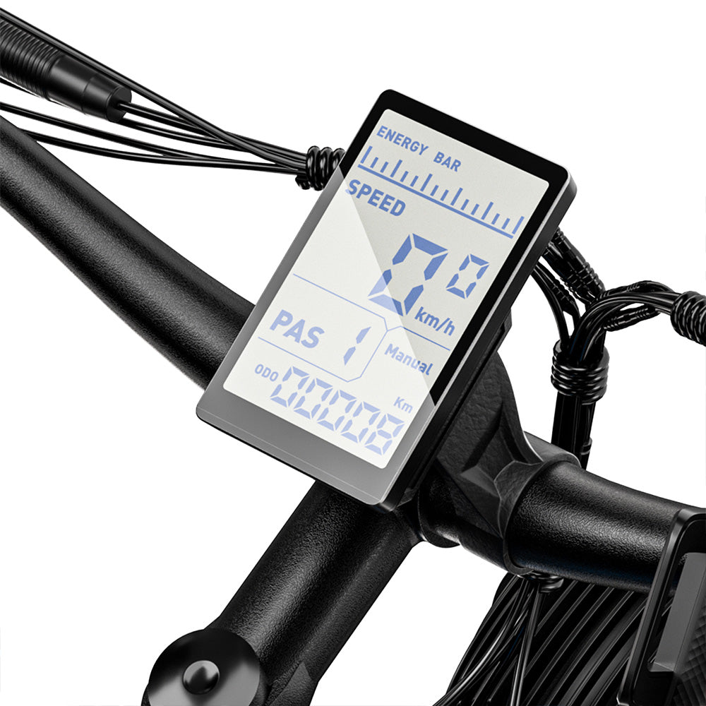E·Bycco EB7Pro Electric Bike, 2*1000W Motor, 52V 23Ah Battery, 20*4.0 inch Fat Tire, 55km/h Max Speed, 130km Max Range, Hydraulic Disc Brakes, Full Suspension System, Shimano 7-Speed
