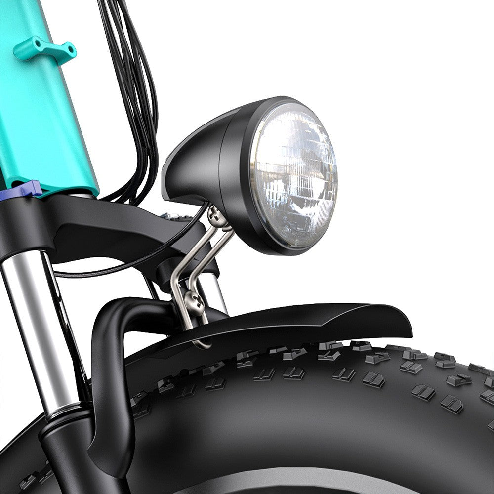 ENGWE E26 Step-over Electric Bike, 48V 16AH Battery 250W Motor Mountain Bike Shimano 7-Speed Gear 140km Max Range 25km/h Max Speed 26*4.0 inch Fat Tire 150kg Load Hydraulic Disc Brake - Gem Blue