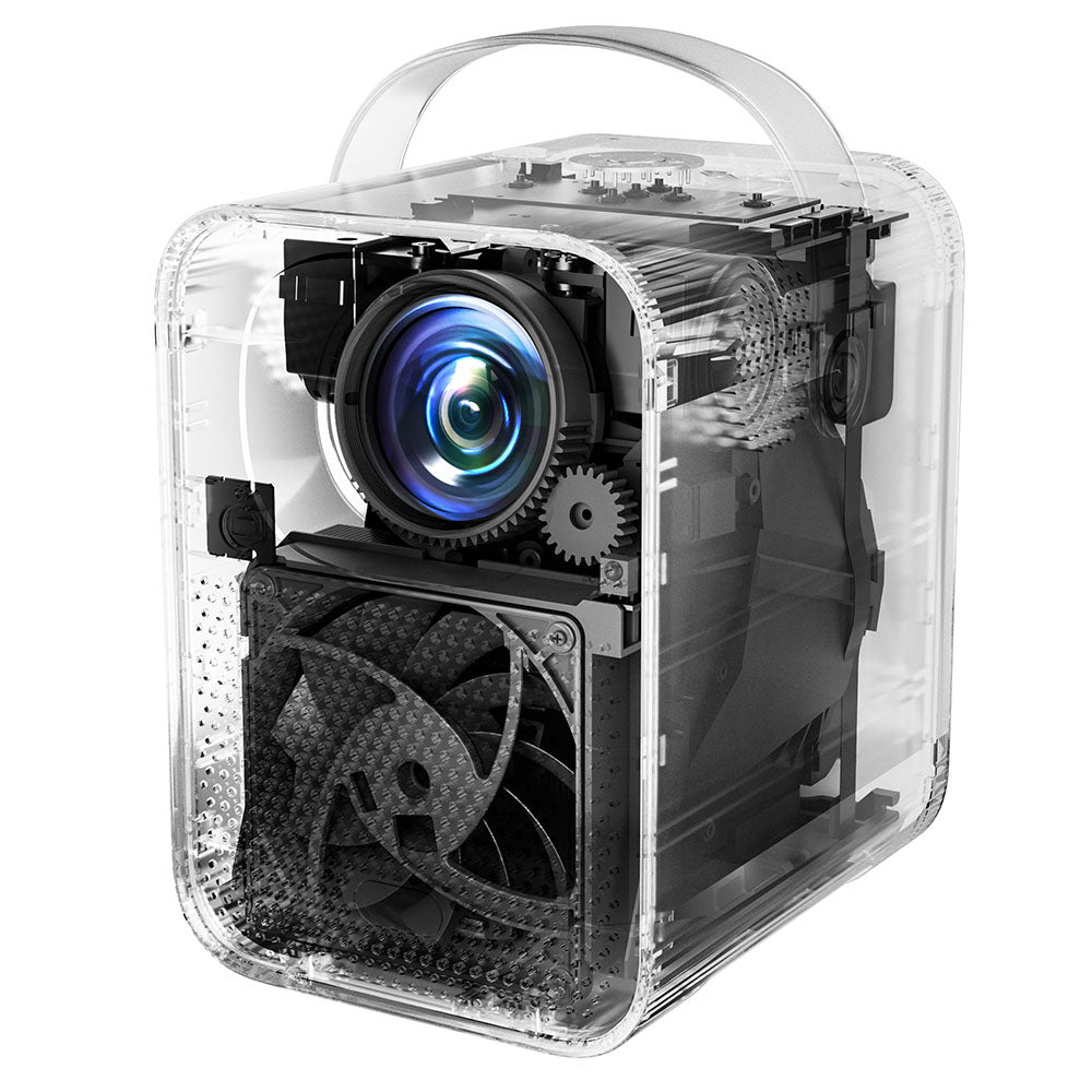 ETOE Seal Projector, 400 ANSI Lumens, Google TV, Native 1080P, Auto Focus & Auto Keystone Correction, Google Assistant