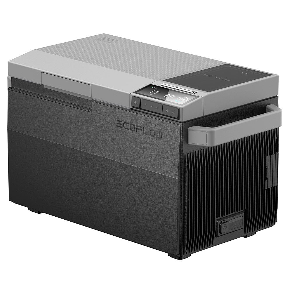 EcoFlow GLACIER Portable Refrigerator, 120W Compressor, Dual Zone, Dual Control, 38L Large Capacity, Up to 40 Hours Cooling Time, Smart App Control