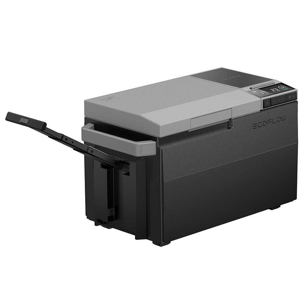 EcoFlow GLACIER Portable Refrigerator, 120W Compressor, Dual Zone, Dual Control, 38L Large Capacity, Up to 40 Hours Cooling Time, Smart App Control