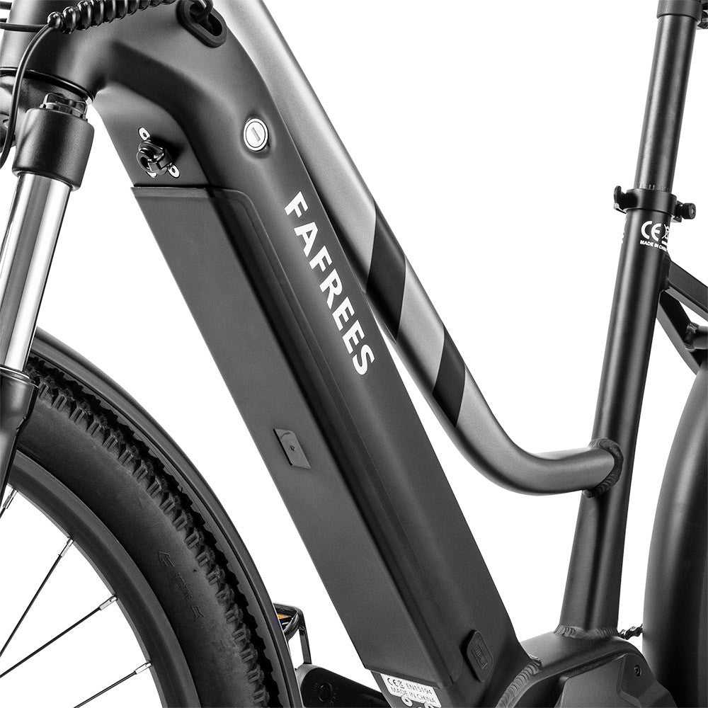 Fafrees FM8 Pro Electric Bike 27.5 inch Air Tires 36V 250W Mid-drive 25km/h Max Speed 14.5Ah Battery 100-120km Range - Black