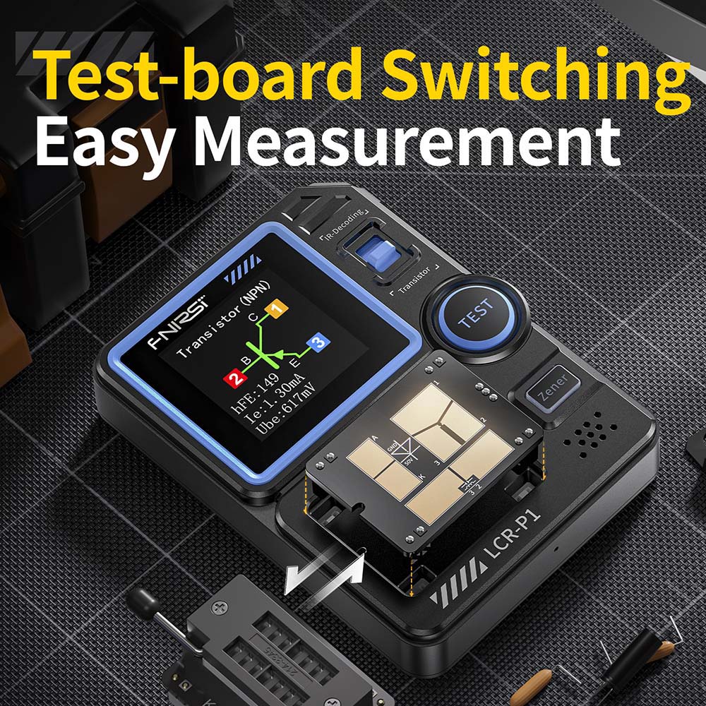 FNIRSI LCR-P1 Transistor Tester