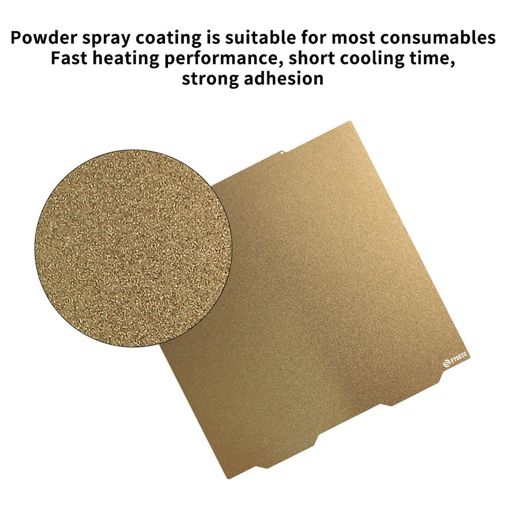 FYSETC 365*365mm Double-sided PEI Build Plate for Prusa XL 3D Printers