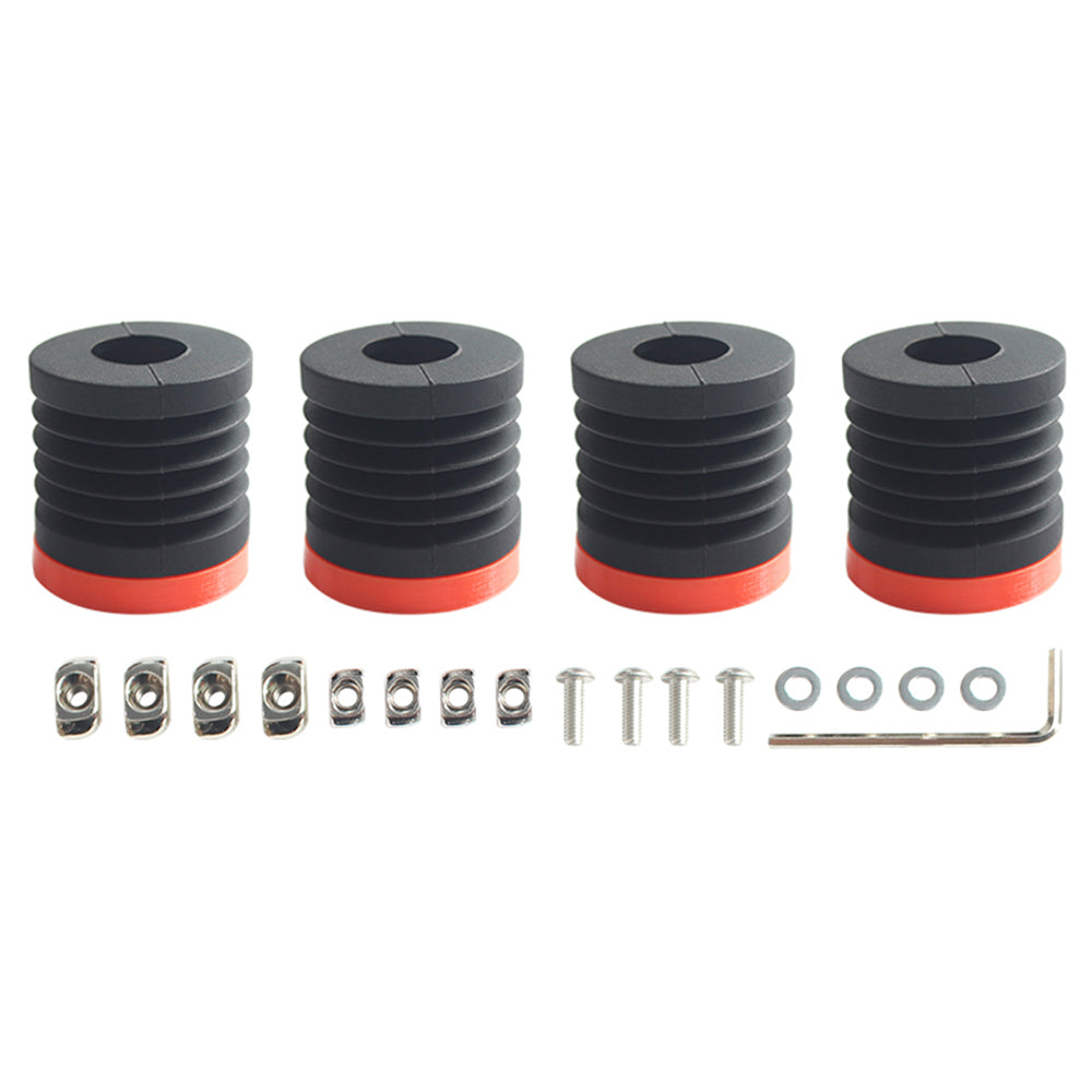 FYSETC Anti Vibration Feet, with Printed Copies, for Bambu Lab P1/X1, Ender 3, Prusa i3, Voron