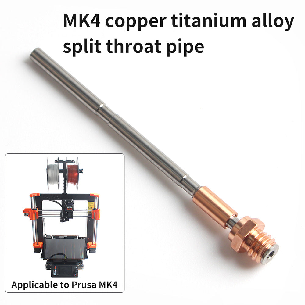 FYSETC Copper Titanium Alloy Throat Hotend Kit, for Prusa MK4 3D Printers