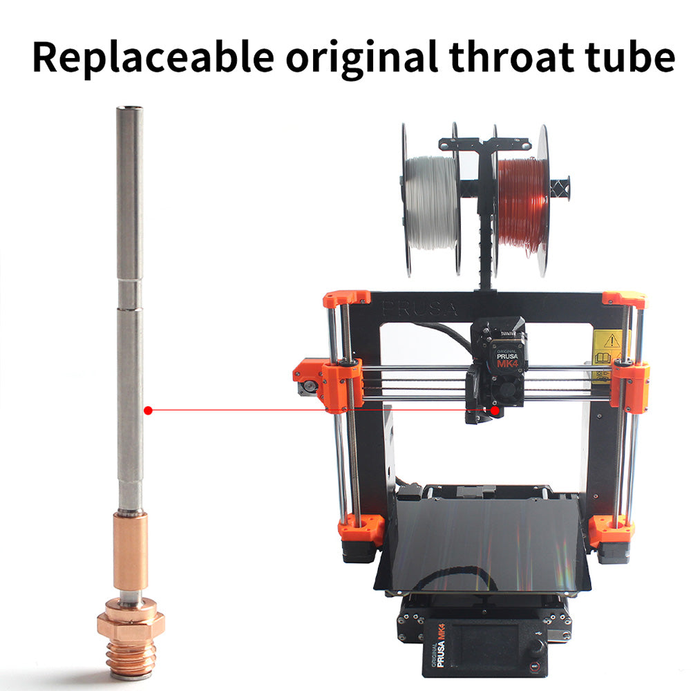 FYSETC Copper Titanium Alloy Throat Hotend Kit, for Prusa MK4 3D Printers