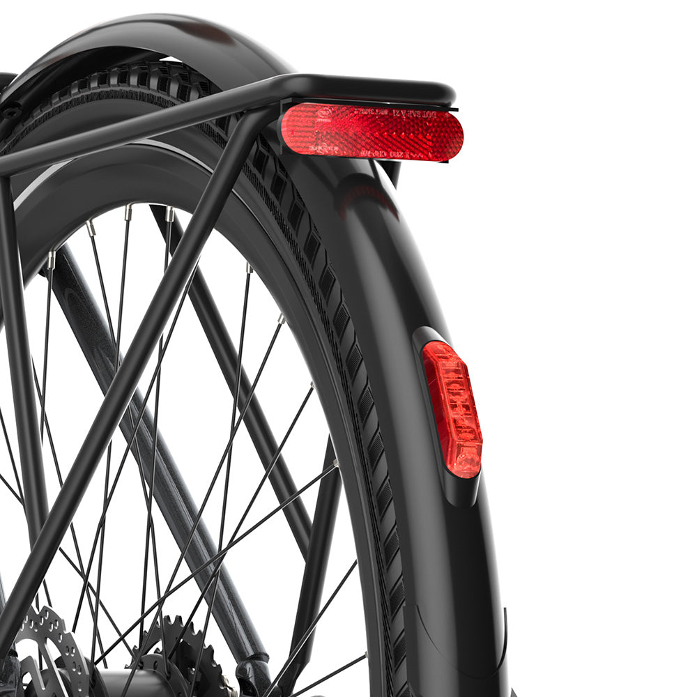 Fafrees F700M Electric Bike, 250W Motor, 36V 10Ah Battery, 700*42C Tires, 25km/h Max Speed, 100km Max Range, Hydraulic Disc Brakes, Torque Sensor, SHIMANO CUES 9-speed - Black