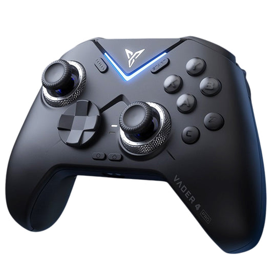 Flydigi Vader 4 Pro Gaming Controller, Force Adjustment Lever Joystick, Hall & Micro 2-in-1 Triggers, 1000Hz Polling Rate, Compatible with PC, NS, TV, Android & Laptop