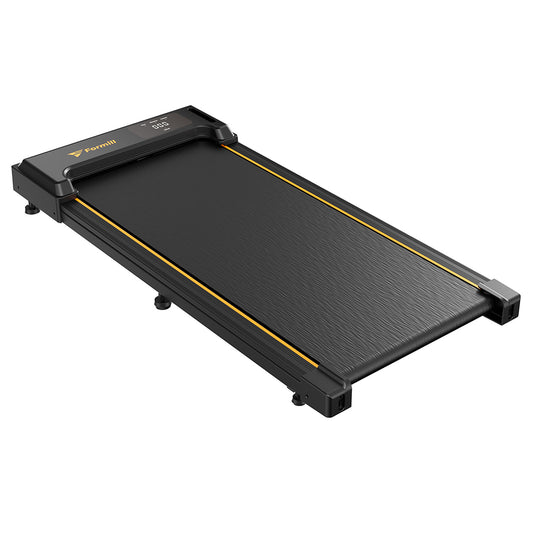 Formill FT-21 Walking Pad Treadmill, 1-6km/h Speed, 2.5 HP Motor, LCD Display, 7 Layer Running Belt, for Home & Office