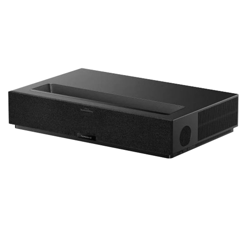 Formovie Theater Premium Triple Color 4K Laser Projector, 0.21:1 Ultra Short Throw Ratio, Google TV, Built-in Netflix, 2200 ISO Lumens, Dolby Vision & Atmos, MEMC & ALLM, 8-point Keystone Correction
