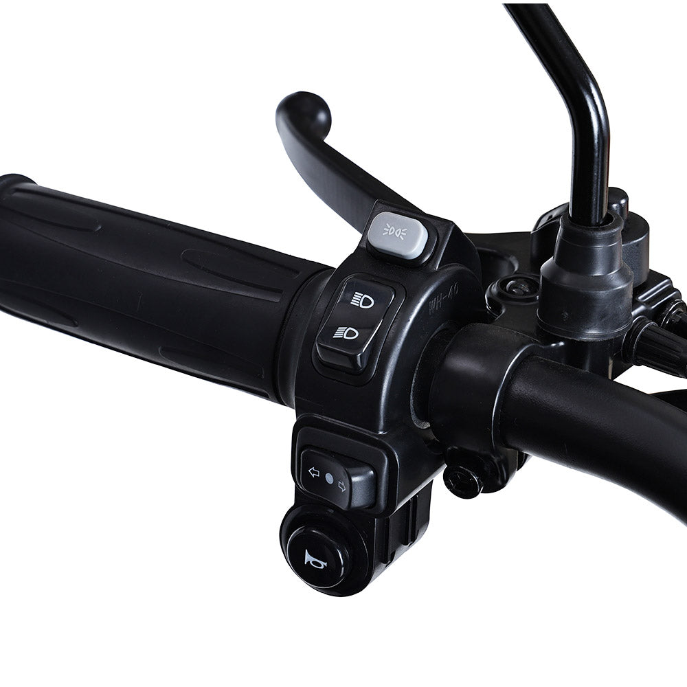 Freejoyer FV6 Max Electric Tricycle, 1800W Motor, 72V 20Ah Battery, 10*3 inch Tire, 25km/h Max Speed, 60km Range, Front Disc Brake & Rear Drum Brake, Hydraulic Front Fork - Black