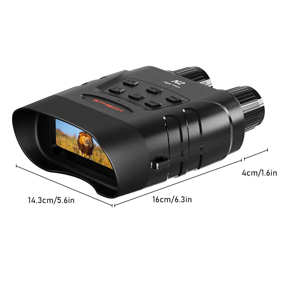 GTMEDIA N2 Binocular Night Vision Goggles, 32G Memory Card, 5X Times Zoom, 2.31-inch HD Screen