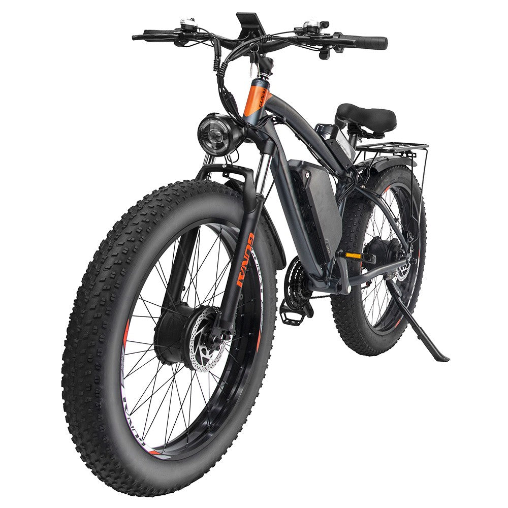 GUNAI GN88 Electric Mountain Bike 26*4.0 inch Fat Tires 1000W*2 Motors 55km/h Max Speed 48V 22Ah Battery 130km Range