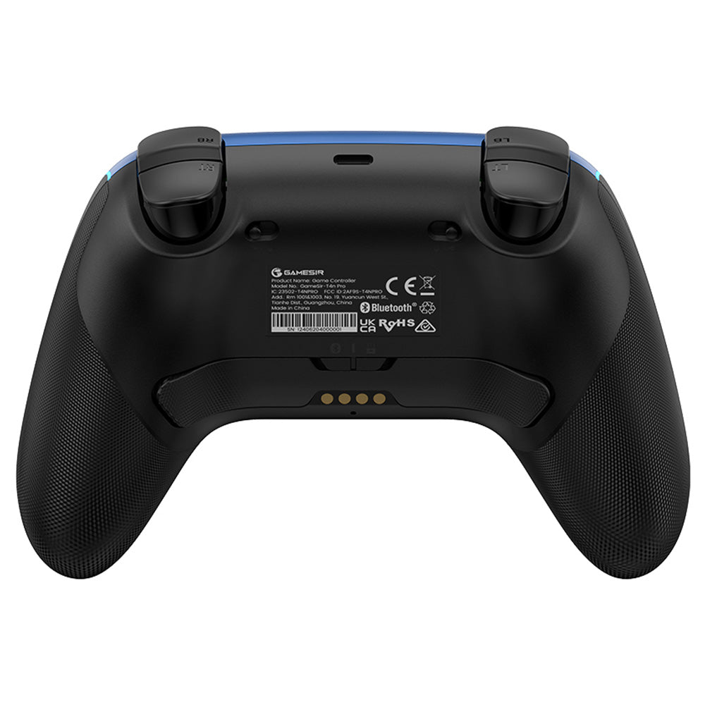 GameSir Super Nova Gaming Controller, Hall Effect Stick & Trigger, Detachable Faceplate, RGB Lighting, Compatible with PC / Android / iOS / Switch - Blue
