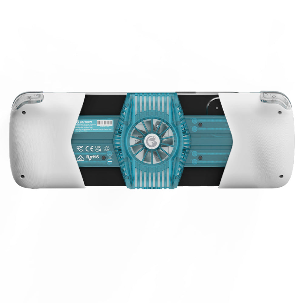 GameSir X3 Pro Type-C Mobile Gaming Controller, Cooling Fan, Hall Effect Sticks, Dual Rumble Motors, 6-axis Gyroscope, Compatible with iPhone 15 Series and Android