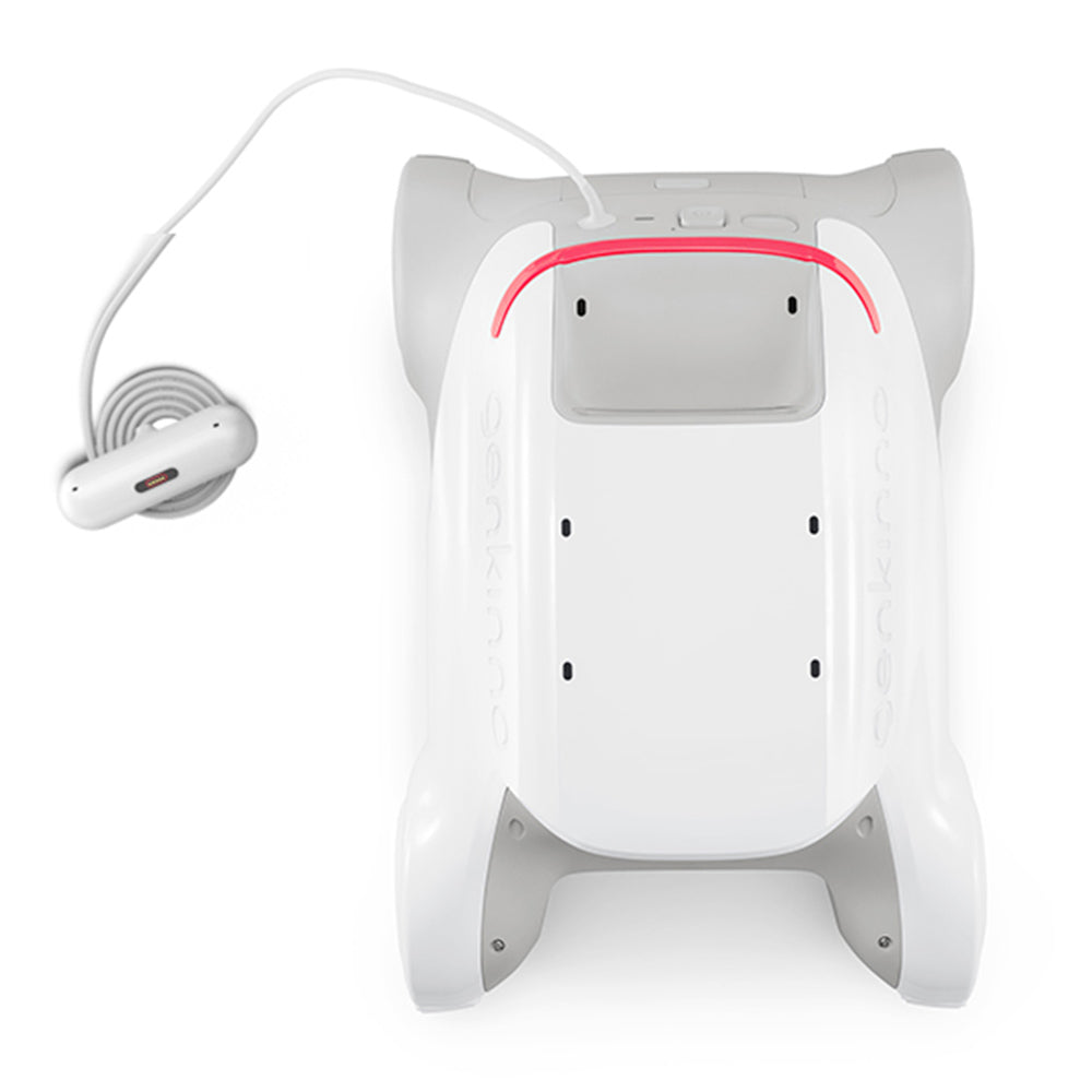 Genkinno P2 Cordless Robotic Pool Vacuum Cleaner, 70W Suction, 120 Mins Runtime, AdaptiveNav Path Planning, AdaptiveSuc Technology, APP Remote Control, for Above/In-Ground Flat Pools - White