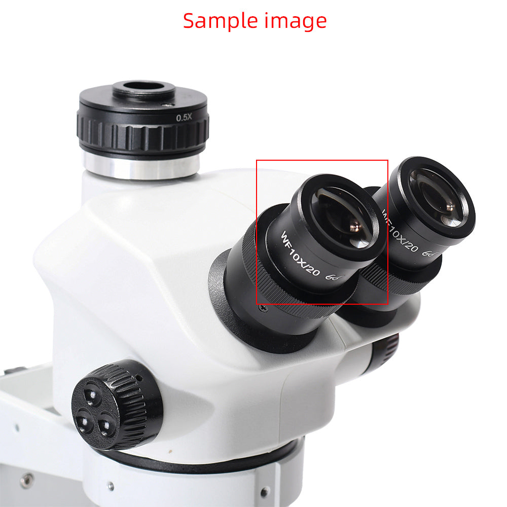 HAYEAR 30mm WF10X/20 Microscope Eyepiece Industrial Camera Lens