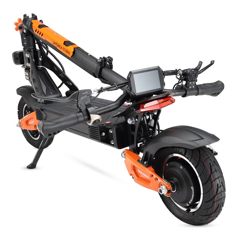 Halo Knight T102 Electric Scooter, 1200W Motor, 52V 21Ah Battery, 10 inch Tires, 50km/h Max Speed, 45km Range, Dual Disc Brakes, Dual Suspensions