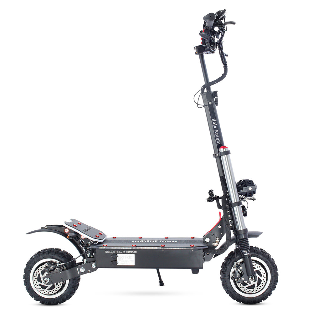 Halo Knight T107 Pro Electric Scooter 11 Inch Off-road Tire 3000W*2 Dual Motor 95km/h Max Speed 60V 38.4Ah Battery 80km Max Range