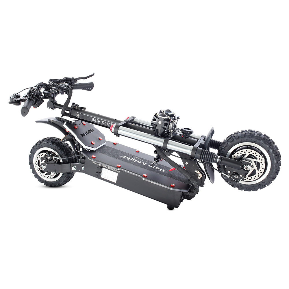 Halo Knight T107 Pro Electric Scooter 11 Inch Off-road Tire 3000W*2 Dual Motor 95km/h Max Speed 60V 38.4Ah Battery 80km Max Range