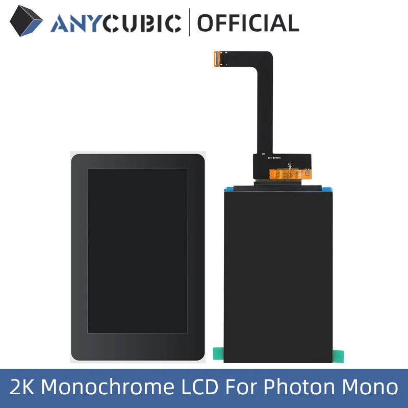 Tanque de resina UV ANYCUBIC Photon Mono, pantalla LCD monocromática 2K, placa base y película FEP