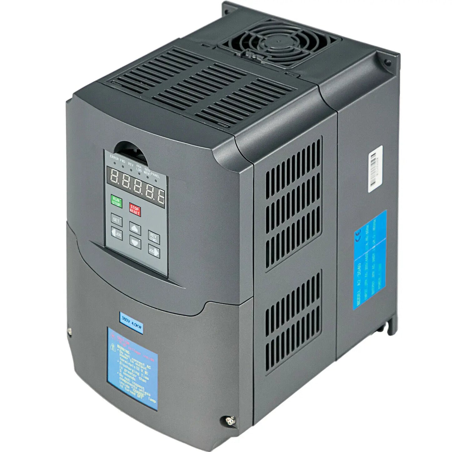 VEVOR 2.2KW 4KW Variable Frequency Drive Inverter 380V Output Frequency Converter 3P Economic VFD Spindle Motor Speed Controller