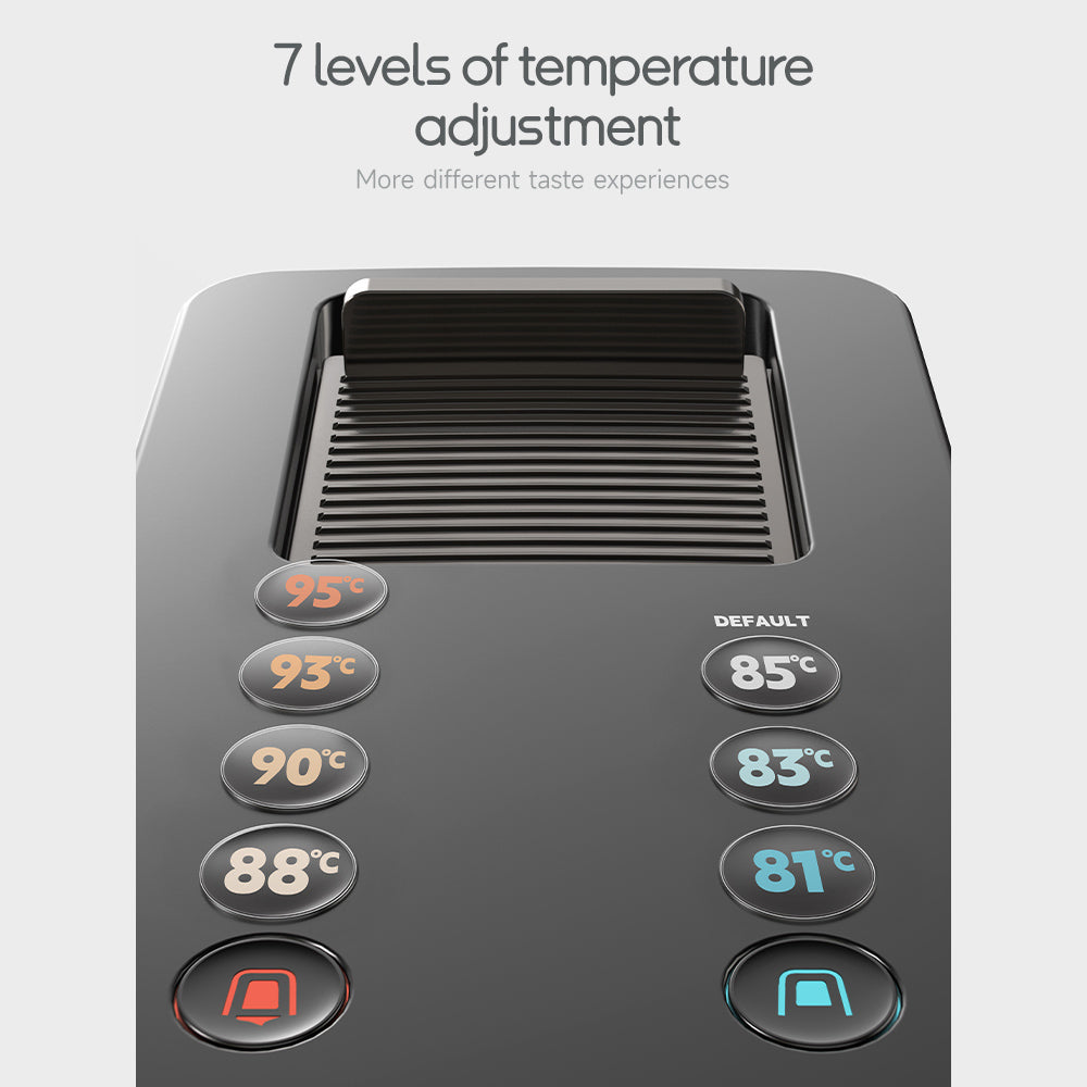 HiBREW H15 Nes Capsule Coffee Machine, 20 Bar High-pressure Extraction, Removable Milk Tank, Adjustable Temperature & Capacity