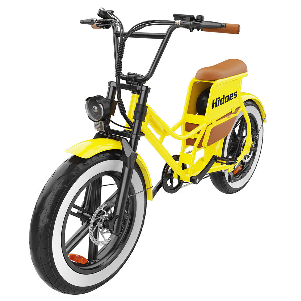 Hidoes C8 Electric Bike, 700W Motor, 48V 17Ah Battery, 20*4.0 inch Fat Tire, 40km/h Max Speed, 55km Range, Front & Rear Disc Brakes, Hydraulic Spring Damping, Shimano 7-speed