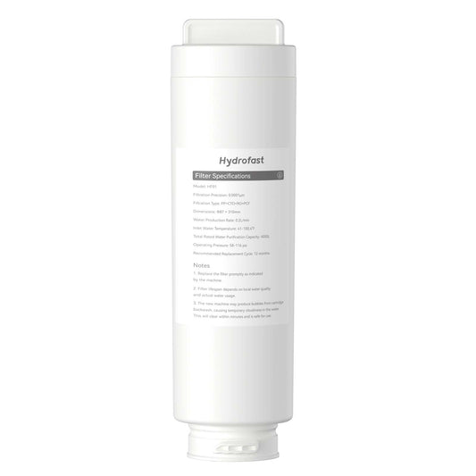 Hydrofast HF01 RO Filter with 5-Stage Filtration, Easy Replacement for B100&C100 Water Purifier