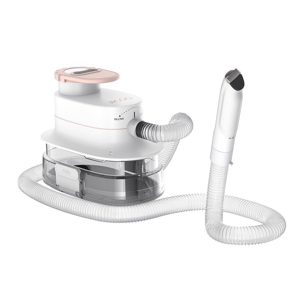 JIGOO P300 11 in 1 Pet Grooming Vacuum Kit, 3 Speed Modes, 4L Dust Cup, 4 Guide Combs, Low Noise - US Plug