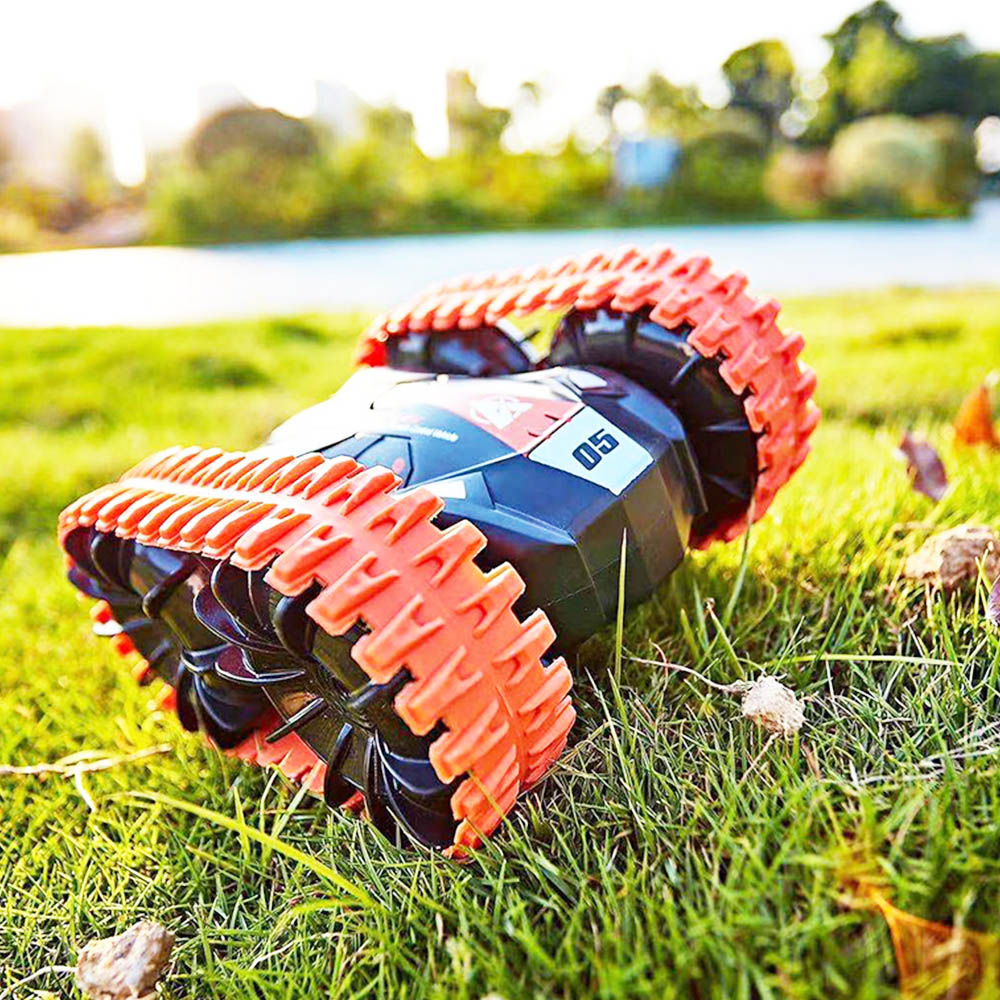 JJRC Q113 1:24 RC Stunt Car 4WD 360 Rotate 2-in-1 Waterproof Water&Land Drift Amphibious Vehicle Models Toy - Orange