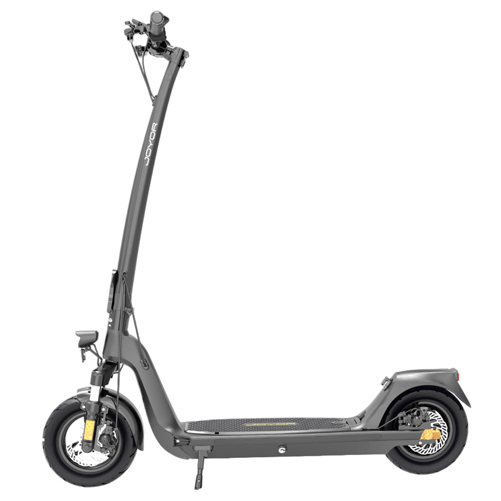 JOYOR C10E ABE Certification Electric Scooter 500W Motor 48V 10.4Ah Removable Battery 10-inch Pneumatic Tire 40km Range Front & Rear Disc Brake Front Shock Absorber