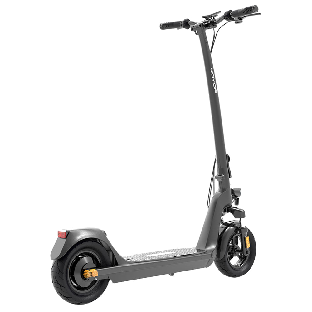 JOYOR C10E ABE Certification Electric Scooter 500W Motor 48V 10.4Ah Removable Battery 10-inch Pneumatic Tire 40km Range Front & Rear Disc Brake Front Shock Absorber