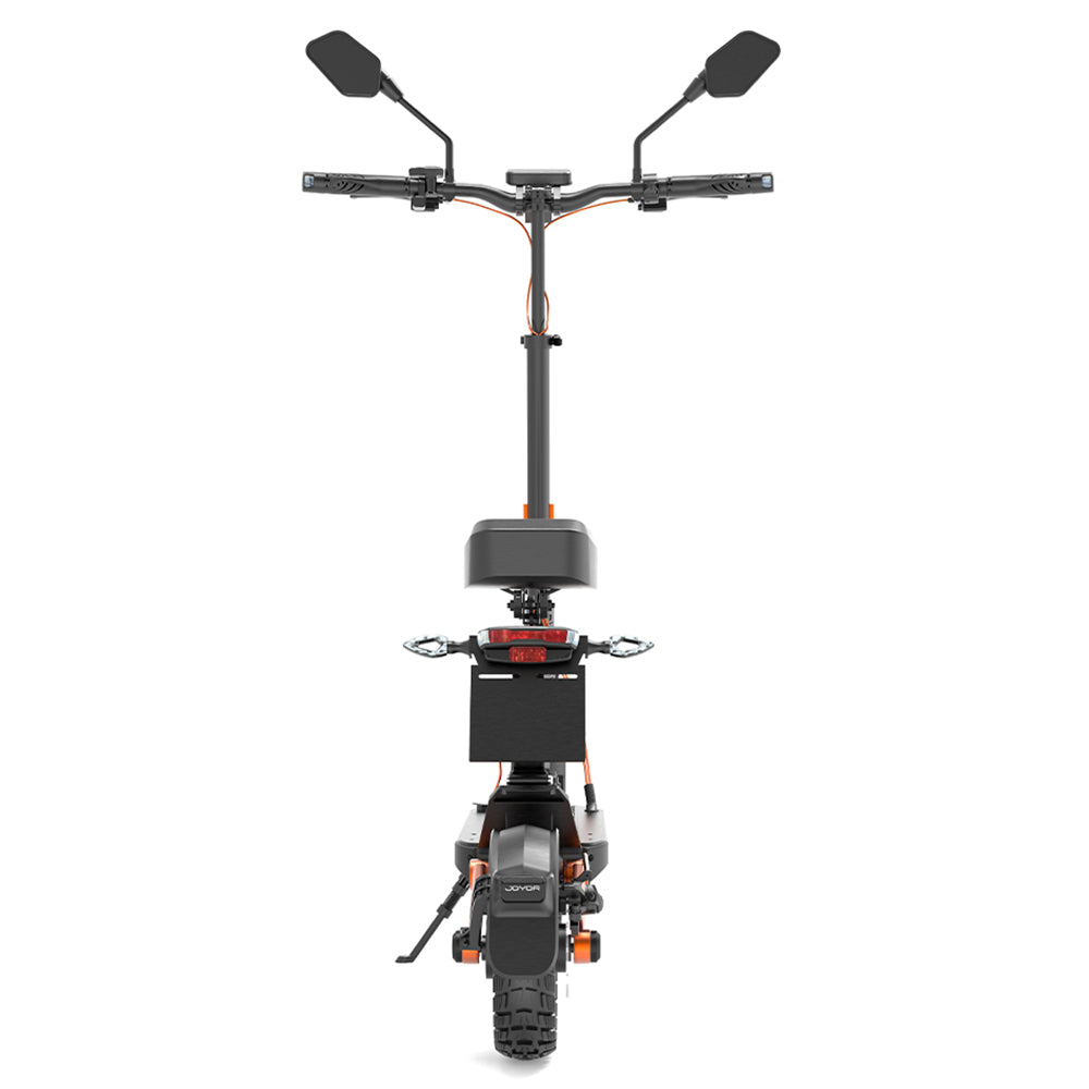 JOYOR S8E Electric Scooter EEC EMark Certified Max 80km Range 800W Motor 48V 26Ah Long-Lasting Battery 10 Inch widen tire 45km/h Max Speed Front & Rear Disc Brake Front & Rear Shock Absorber NFC Integrated display Removable seat
