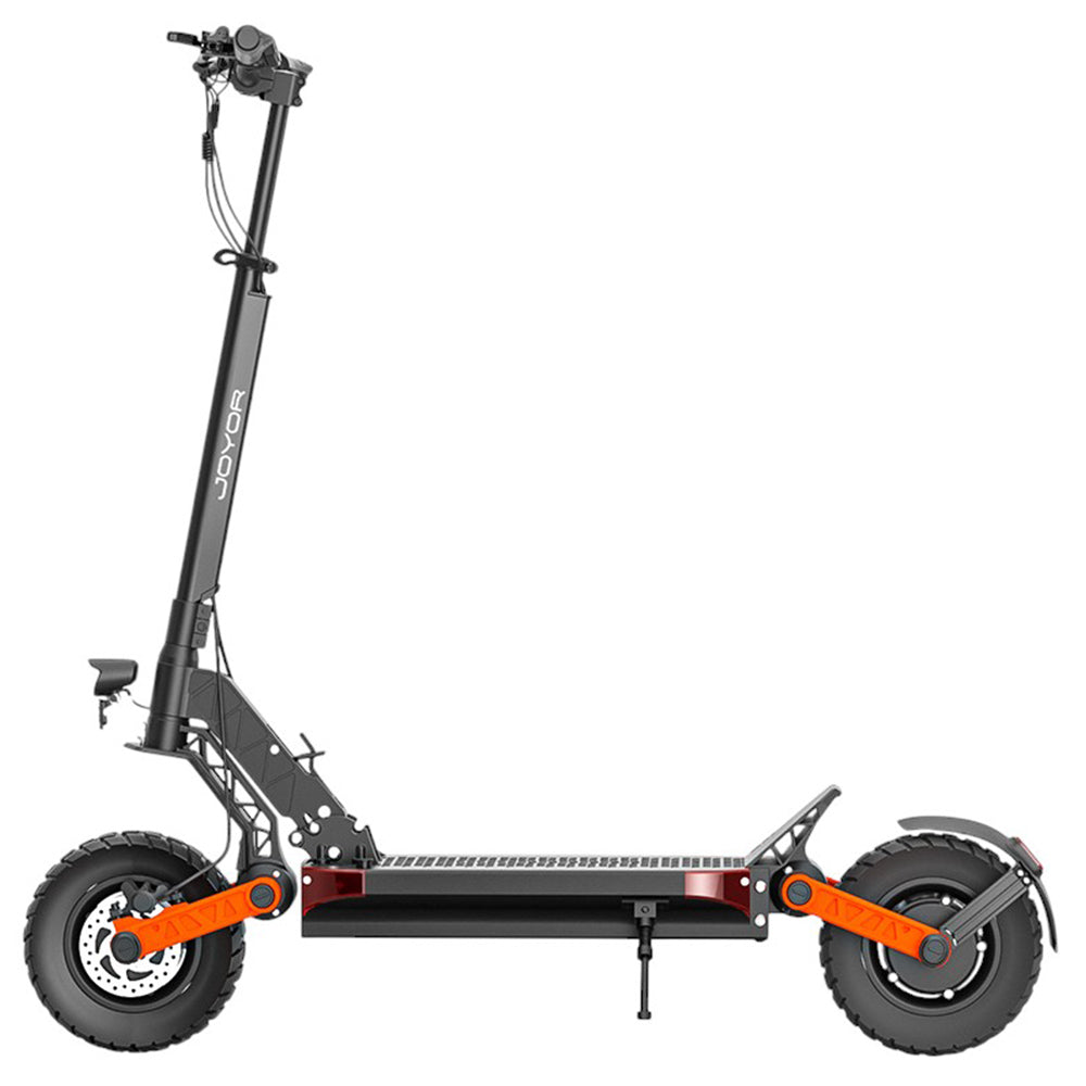 Joyor S10-S-Z Electric Scooter, 1000W*2 Motor, 60V 18AH Battery, 10-inch Off-road Tires, 40mph Max Speed, 46 Miles Range, Dual Hydraulic Brakes, Front & Rear Shock Absorber, 6 Lights System